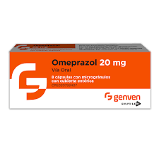 OMEPRAZOL 20MG CAP X 8 (GENVEN)